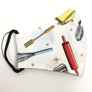 2/$15‎ - Chef Mask, White Chef Face Mask, Rollers Mixers, Filti Filter